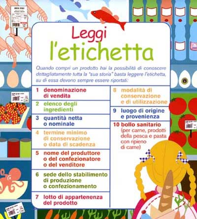 leggere l'etichetta